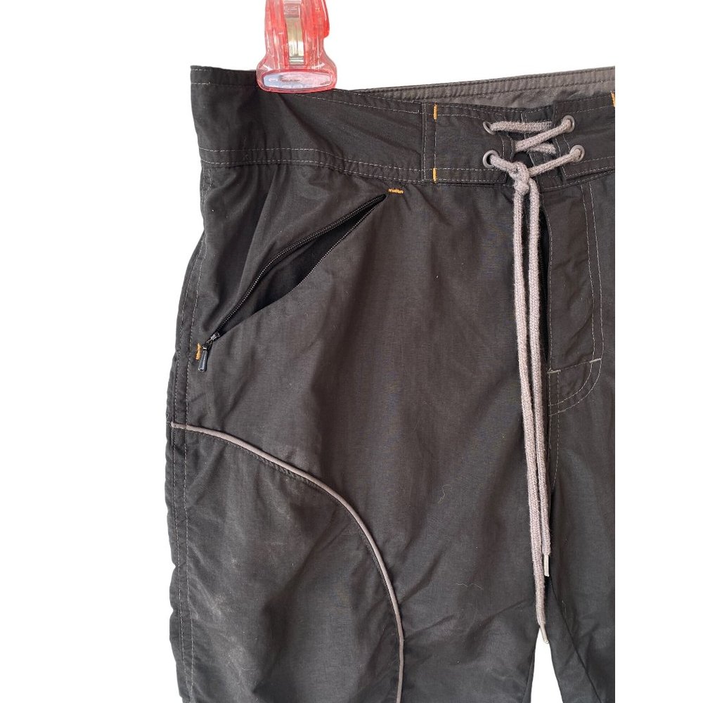 Novara Cycling Shorts w/ Full Seat Inner Padded Liner Embroidered M Black - Picture 5 of 12